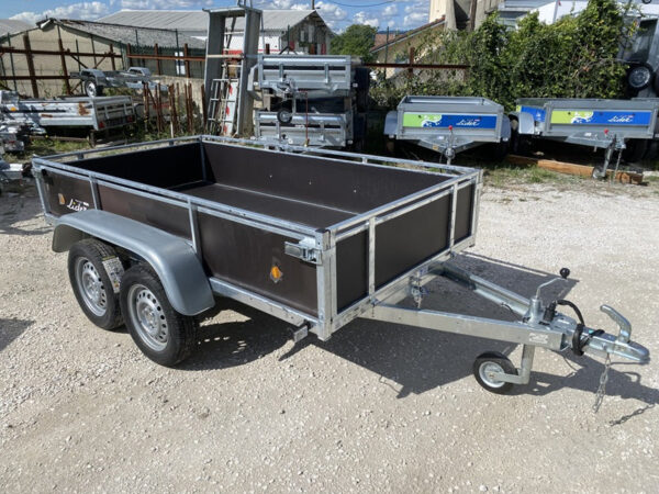 Rimorchio in legno Lider 45450 251 x 133 cm 500/750 KG PTAC