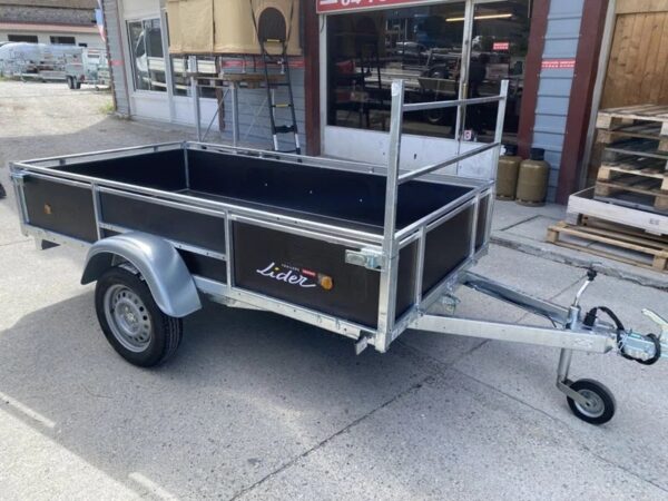 Rimorchio in legno Lider 45460 251 x 133 cm 500/750KG PTAC