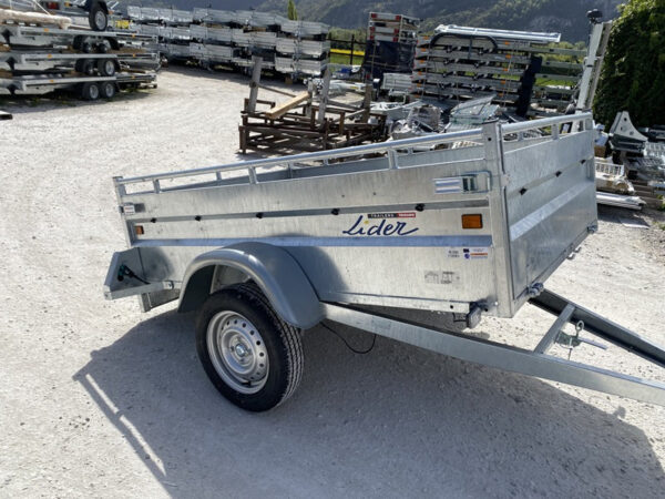 Rimorchio robusto Lider 39350 200 x 134 cm 500/750KG