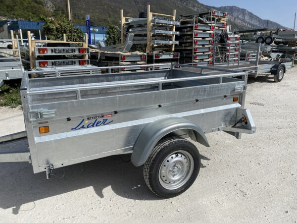 Rimorchio robusto Lider 39350 200 x 134 cm 500/750KG