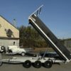 Rimorchio ribaltabile triplo 3×1800 kg 3,5 t