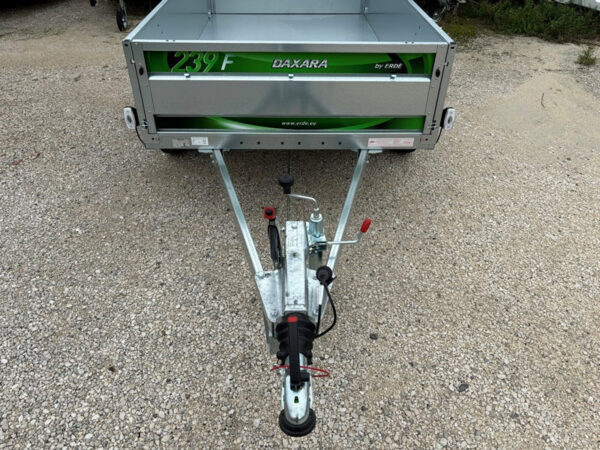 Rimorchio Erde Daxara 239×4 con freni 1500/1000 KG di peso lordo