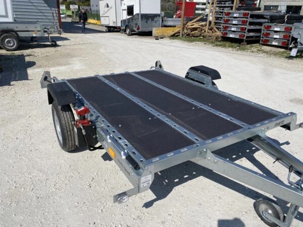 Portamoto Martz TEMA con sistema di abbassamento idraulico