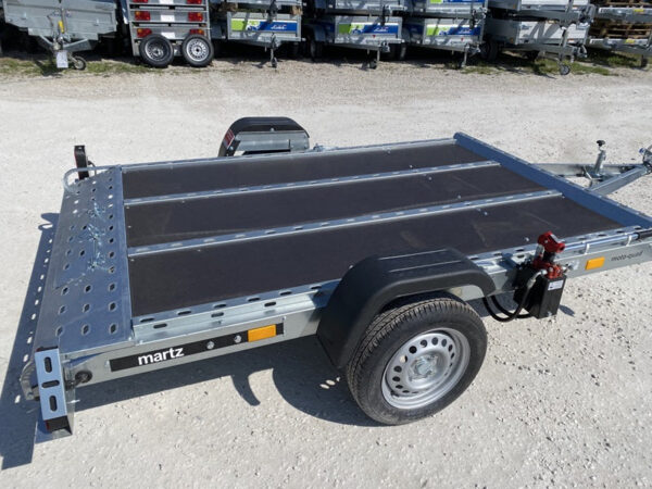 Portamoto Martz TEMA con sistema di abbassamento idraulico