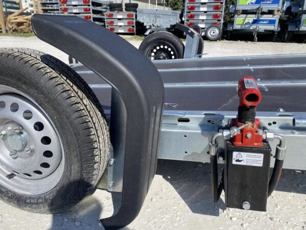 Portamoto Martz TEMA con sistema di abbassamento idraulico