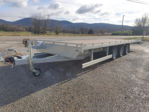 Piattaforma fissa + rampe Boro ATLAS 6m x 2m 3500KG 3 assi