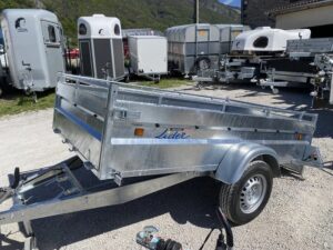 Rimorchio Robust Leader 34392 spazioso e frenato (253 x 134 cm, 1300 kg)