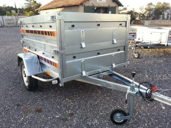 Nuovo rimorchio per bagagli Boro Niewiadow BO717, peso lordo 750 kg