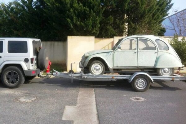 Trasportatore di auto monoasse da 1300 kg