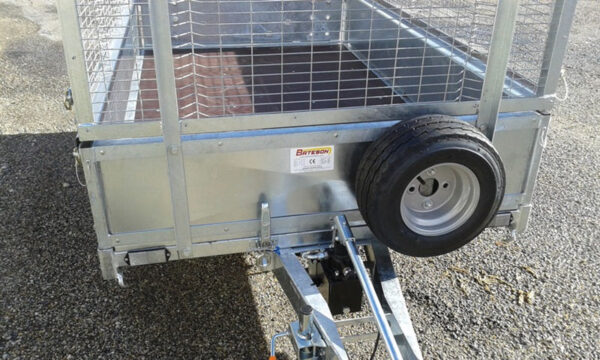 Rimorchio Bateson a 2 assi Ptac 750 kg