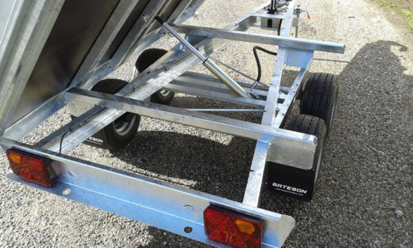 Rimorchio Bateson a 2 assi Ptac 750 kg