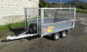 Rimorchio Bateson a 2 assi Ptac 750 kg
