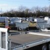Rimorchio a piattaforma LIDER con ruote sottostanti – GVWR: 3500 kg – 2 assi con freni – 506 x 215 cm